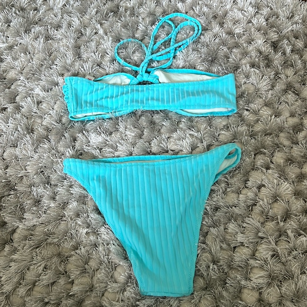 Solid & Striped Blue Bikini - image 3